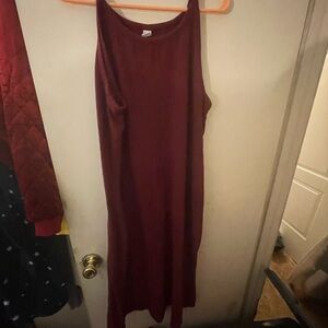 Old Navy Burgundy Maxi Dress